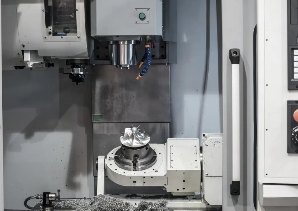 Advantages of both four-axis and five-axis CNC