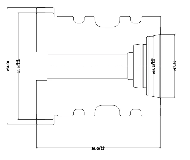 Core Insert -Cylinder Core